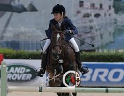 Morucci Lady Hawk CsioArJYR SS7 8117 : CSIO Giovani Arezzo, Lady Hawk, Morucci Sara, foto Stefano Secchi ©